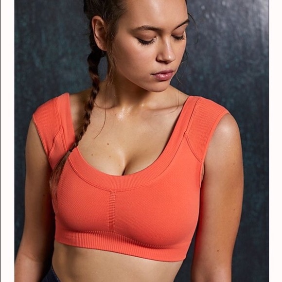 Free People Other - Free people orange sports bra